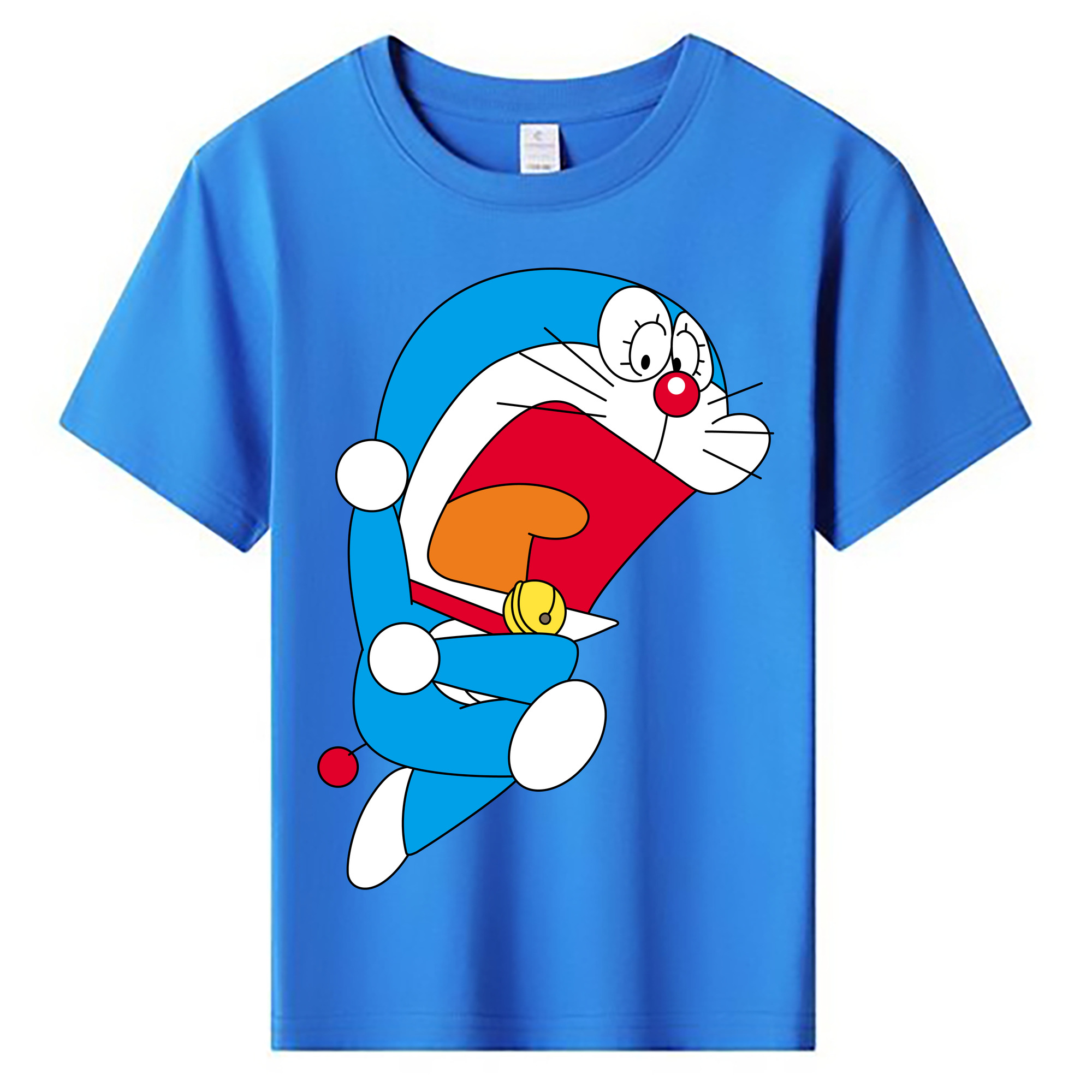 （画像用） ドラえもん Doraemon 綿100％キッズTシャツ（フロントプリント）